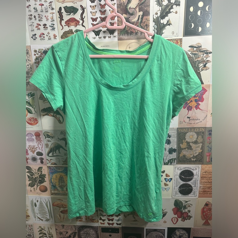 XL Joe Fresh bright green tshirt. Worn once.